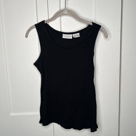 Jaclyn Smith Tops - Jaclyn Smith Classic Crepe Sleeveless Blouse Tank Top